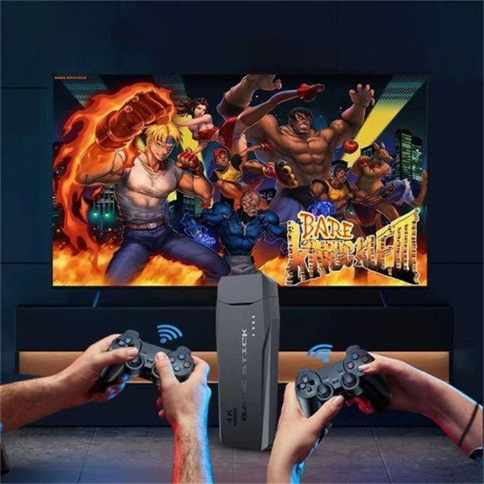 무선 오락실 게임기 20000종 HDMI 레트로 게임기 가정용 고전 게임기 64G 한국어 지원 - 이미지 4